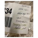 French Linen Box Stitch Quilted Sham Set - Full/Queen - Used