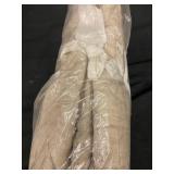 French Linen Box Stitch Quilted Sham Set - Full/Queen - Used