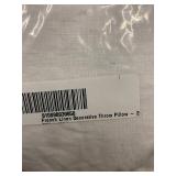 French Linen Decorative Throw Pillow