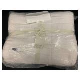 Bokser Home White Linen Quilt for Twin/Twin XL