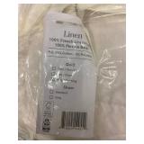 Bokser Home White Linen Quilt for Twin/Twin XL