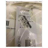 Boxed French Linen White Duvet Cover Set - King Size