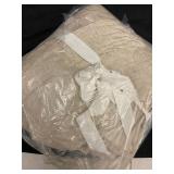 Queen Size French Linen Box Stitch Quilt