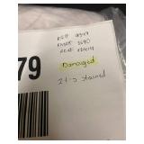 French Linen Box Stitch Quilted Sham Set