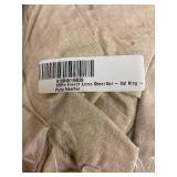 French Linen Sheet Set - Cal King, Putty Heather