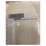 King Size 100% French Linen Sheet Set