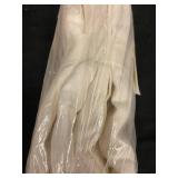 100% French Linen Window Curtain Set - Cream, 50" W x 84" L