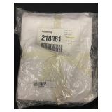 Full Size 100% French Linen Bed Skirt in White