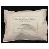 Medium Down Pillow - Standard/Queen Size by Bokser Home