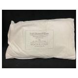 Bokser Home Soft Down Pillow with Cotton Shell - King Size