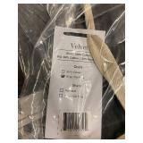 Velvet Cotton King/Cal King Quilt with Loose Threads