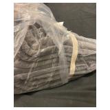 Velvet Cotton King/Cal King Quilt with Loose Threads