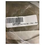 Bokser Home 100% French Linen Sheet Set - King Size