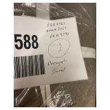 French Linen and Cotton King/Cal King Duvet Cover Set - Damaged/Stained