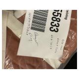 Unopened Queen Size Linen Quilt in Terracotta