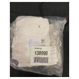 King Size French Linen Quilt with Stains