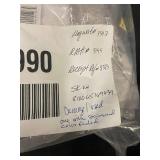 King Size French Linen Quilt with Stains