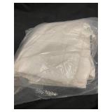 King Size French Linen Quilt with Stains