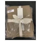 Bokser Home 100% French Linen Sheet Set - Queen Size in Moss Color