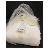 King Size Linen Sheet Set in Ivory Color