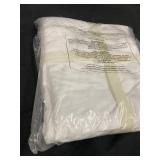 Twin XL Bed Skirt with French Linen Drop