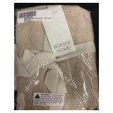 100% French Linen Euro Sham - 26" X 26" Putty Heather