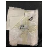 100% French Linen Pillowcase Set - King Size, White