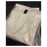 Queen Size 100% French Linen Bed Skirt - Off White