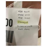 Boxer Home French Linen Blend Bed Skirt - Full Size