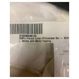 Bokser Home 100% French Linen Pillowcase Set