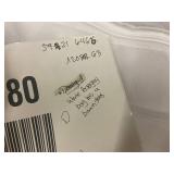 Firm Feather Down Pillow Set with 100% Cotton Shell