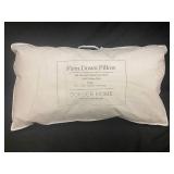 Bokser Home Firm Down King Pillow with White Duck Down