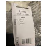 Full/Queen Size 100% French Linen Duvet