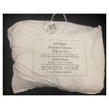 Medium Feather Down Pillow Set by Bokser Home - Standard/Queen