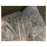 Full Size 100% French Linen Sheet Set, Blue