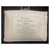 Bokser Home Full/Queen All Season Down Alternative Duvet