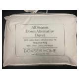 Bokser Home All Season Down Alternative Duvet - King/Cal King