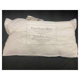 Firm Down Pillow - 700 Fill Power White Duck Down, King Size
