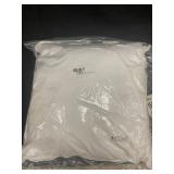 2 Pack Down Alternative Throw Pillow Inserts 20" x 20" - White