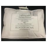 Bokser Home Twin Lightweight Down Duvet