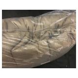 Damaged French Linen and Cotton King Duvet Cover and Shams