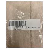 French Linen Decorative Throw Pillow - 20" - Clove