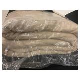 French Linen Decorative Throw Pillow - 20" - Clove