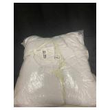 King Size Comforter & Sham Set with French Linen Front