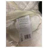 King Size Comforter & Sham Set with French Linen Front