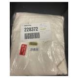 Set of 2 Linen Curtain Panels with Cotton Liner (50in x 84in) - Damaged