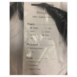 White King Fitted Percale Sheets