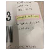 King Size 100% French Linen Sheet Set