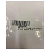 2 Pack Down Alternative Throw Pillow Inserts 24" x 24" Square - White