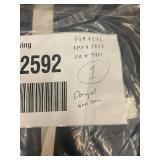 French Linen Box Stitch Quilted Sham Set - Baltic Shade